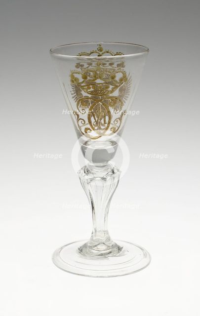 Wine Glass, Germany, c. 1730. Creator: Unknown.