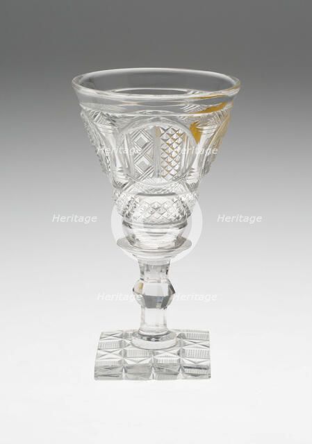 Wine Glass, Netherlands, 18th century. Creator: Unknown.