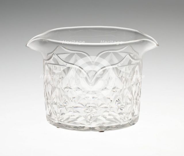Wine Glass Rinser (verrière), France, c. 1815/25. Creator: Unknown.