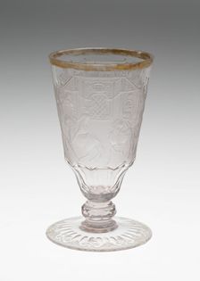Wine Glass, Schleswig, c. 1740. Creator: Unknown