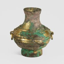 Wine Jar (Hu), Style of Western Han dynasty (206 B.C.-A.D. 9), 2nd/1st century. Creator: Unknown