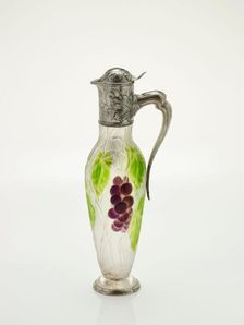 Wine jug, about 1906. Creators: Tiffany & Co, Tiffany Glass