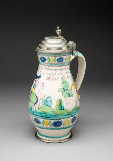 Wine Jug, Gmunden, 1800/25. Creator: Unknown