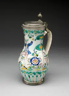 Wine Jug, Gmunden, c. 1800. Creator: Unknown