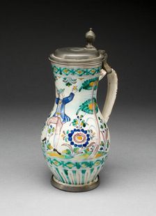 Wine Jug, Gmunden, c. 1800. Creator: Unknown