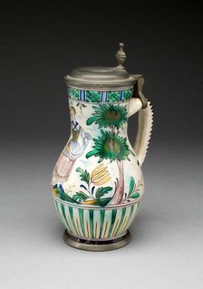 Wine Jug, Gmunden, c. 1800. Creator: Unknown