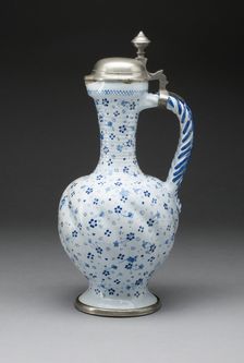 Wine Jug, Germany, c. 1720. Creator: Unknown