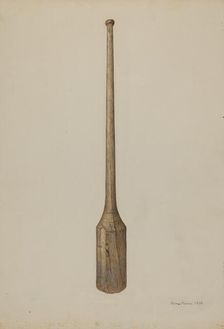 Wine Masher, 1938. Creator: Alfonso Moreno