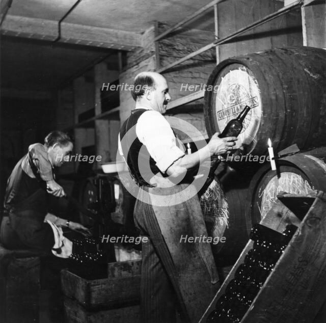 Wine (port) tasting, c1950s-c1960s. Artist: Henry Grant