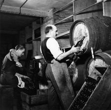 Wine (port) tasting, c1950s-c1960s. Creator: Henry Grant