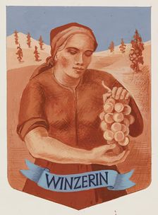 Winemaker, 1940. Creator: Anny Dollschein