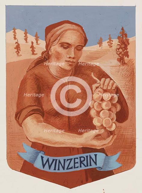 Winemaker, 1940. Creator: Anny Dollschein.