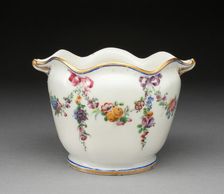 Wineglass Cooler, Sèvres, 1758. Creators: Sèvres Porcelain Manufactory, Antoine-Toussaint Cornailles