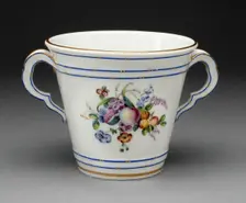 Wineglass Cooler, Sèvres, 1758. Creators: Sèvres Porcelain Manufactory, Pierre-Antoine Méreaud
