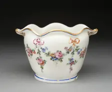 Wineglass Cooler, Sèvres, 1758. Creators: Sèvres Porcelain Manufactory, Pierre-Antoine Méreaud