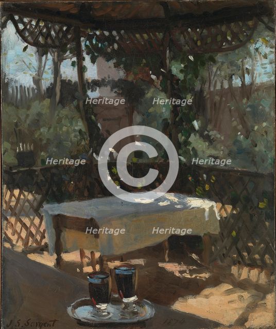 Wineglasses, c.1875. Creator: Sargent, John Singer (1856-1925).