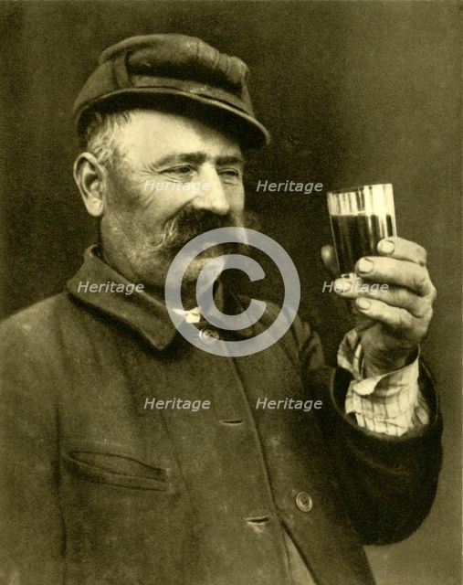 Winegrower, Burgenland, Austria, c1935. Creator: Unknown.