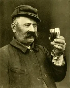Winegrower, Burgenland, Austria, c1935. Creator: Unknown