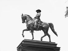 Winfield Scott Hancock - Equestrian statues in Washington, D.C., between 1911 and 1942. Creator: Arnold Genthe