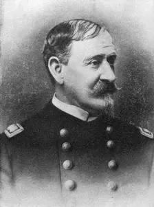 Winfield Scott Schley, American admiral, 1898