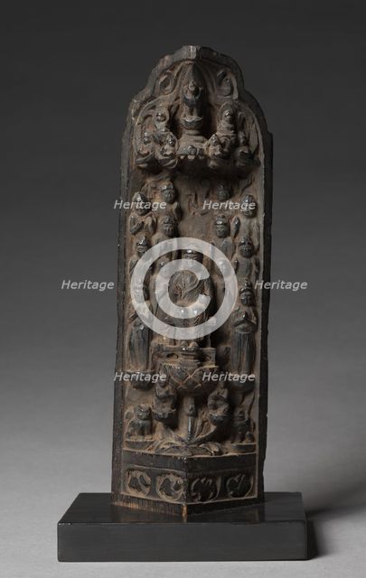 Wing of a Portable Shrine, 794-1185. Creator: Unknown.