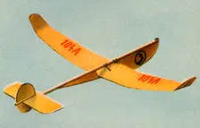Winkler model plane, 1932. Creator: Unknown