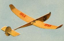 Winkler model plane, 1932. Creator: Unknown