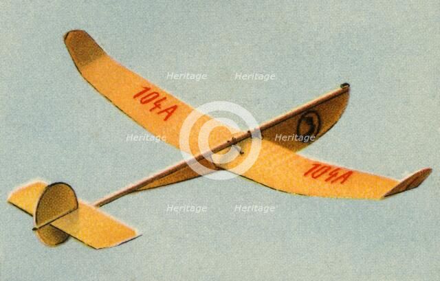 'Winkler' model plane, 1932. Creator: Unknown.