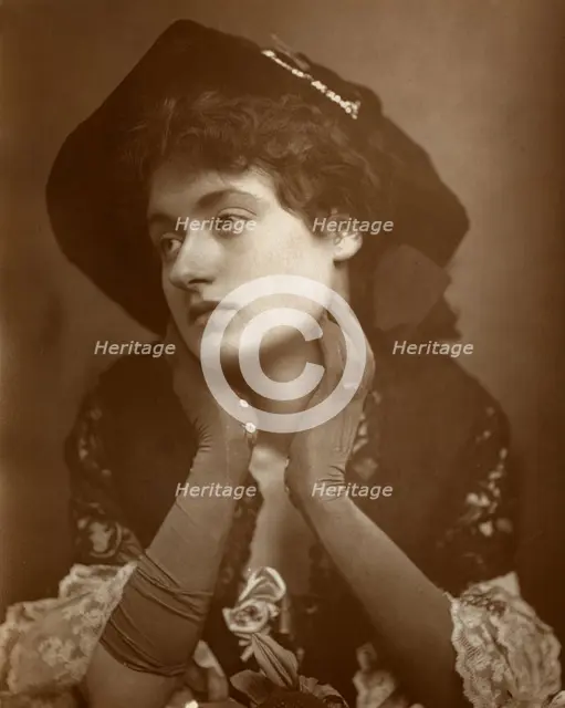 Winifred Emery, British actress, 1883. Artist: Unknown