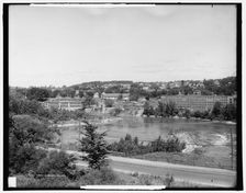 Winooski, Vermont, showing American Woolen Mills, c1907. Creator: Unknown