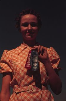 Winner at the Delta County Fair, Colorado, 1940. Creator: Russell Lee