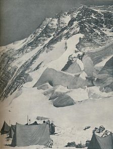 Winning Towards The Goal: A Camp in the Snows of Everest c1935. Artist: Mount Everest Committee