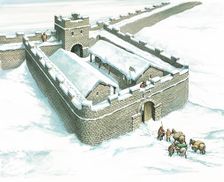 Winshields Milecastle, Hadrian's Wall, Northumberland, 2007. Creator: Philip Corke