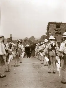 Winster Morris Dancers, Winster Wakes, Derbyshire, 4 July 1908
