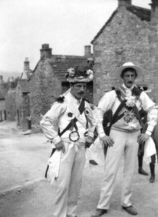 Winster Morris Dancers, Winster Wakes, Derbyshire, 4 July 1908