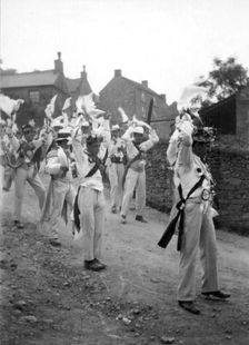Winster Morris Dancers, Derbyshire, 1908