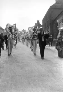 Winster Morris Dancers, Derbyshire, c1908