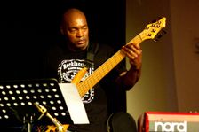 Winston Blissett, Brecon Jazz Festival, Powys, Wales. Artist: Brian O'Connor