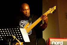 Winston Blissett, Brecon Jazz Festival, Powys, Wales. Artist: Brian O'Connor