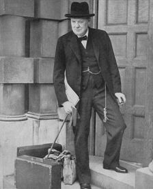 Winston Churchill at the Admiralty 1939, (1940)