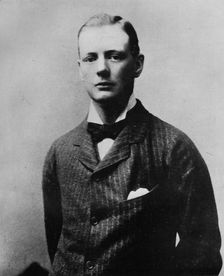 Winston Churchill c1897, (1945)