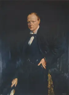 Winston Churchill, c1916, (1941)