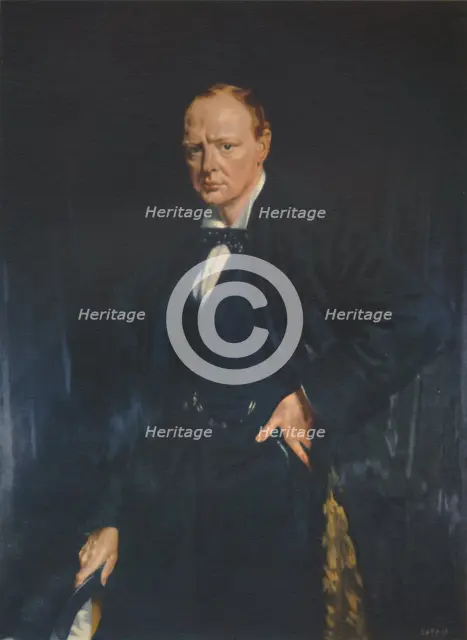 Winston Churchill, c1916, (1941). Artist: Unknown.