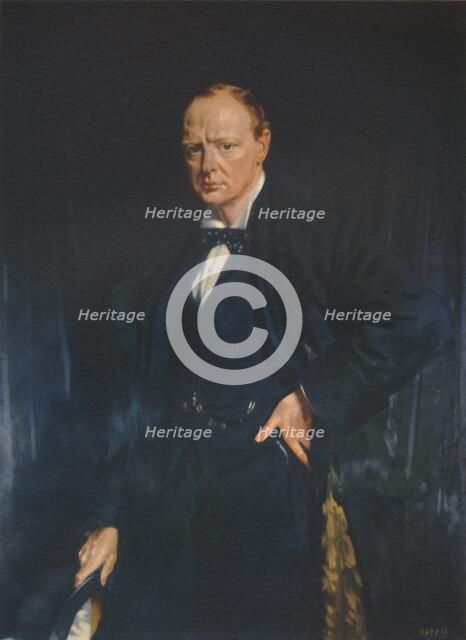 Winston Churchill, c1916, (1941). Artist: Unknown.