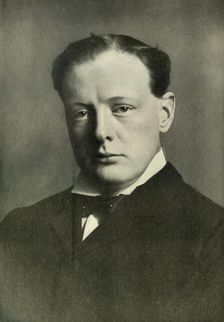 Winston Churchill (First Lord of the Admiralty) (1919). Creator: Reginald Haines