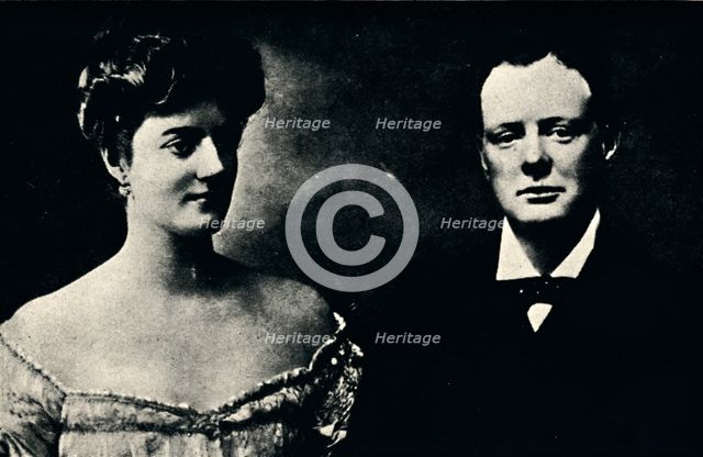 'Winston Churchill's Engagement', c1908, (1945). Creator: Unknown.