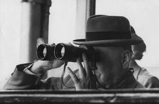 Winston Churchill's horse 'Colonist II' wins the Lime Tree Stakes at Windsor, 1949. Artist: Unknown