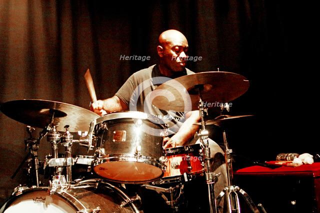 Winston Clifford, Nigel Thomas Quintet, Verdict Jazz Club, Brighton, East Sussex, June 2023. Creator: Brian O'Connor.