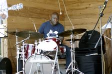 Winston Clifford, Roger Beaujolais Quartet, Three Horseshoes, Knockholt, Kent, 1st June 2021. Creator: Brian O'Connor