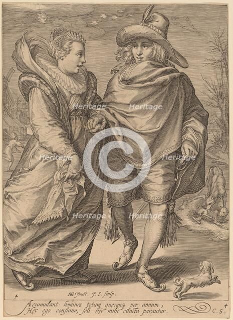 Winter, 1601. Creator: Jan Saenredam.